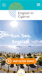 Mobile Screenshot of englishincyprus.com